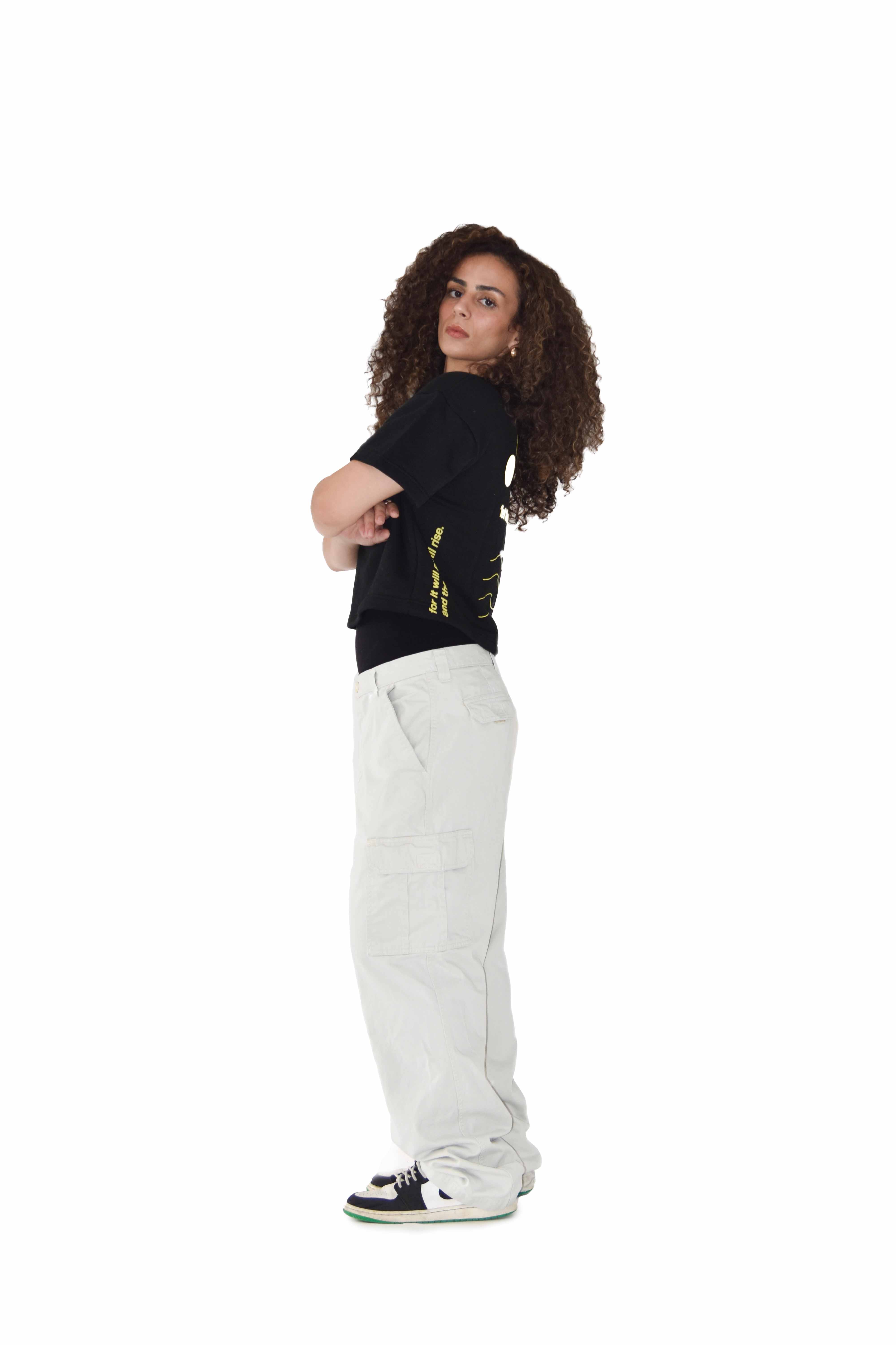 "NOOR" Cropped Tee