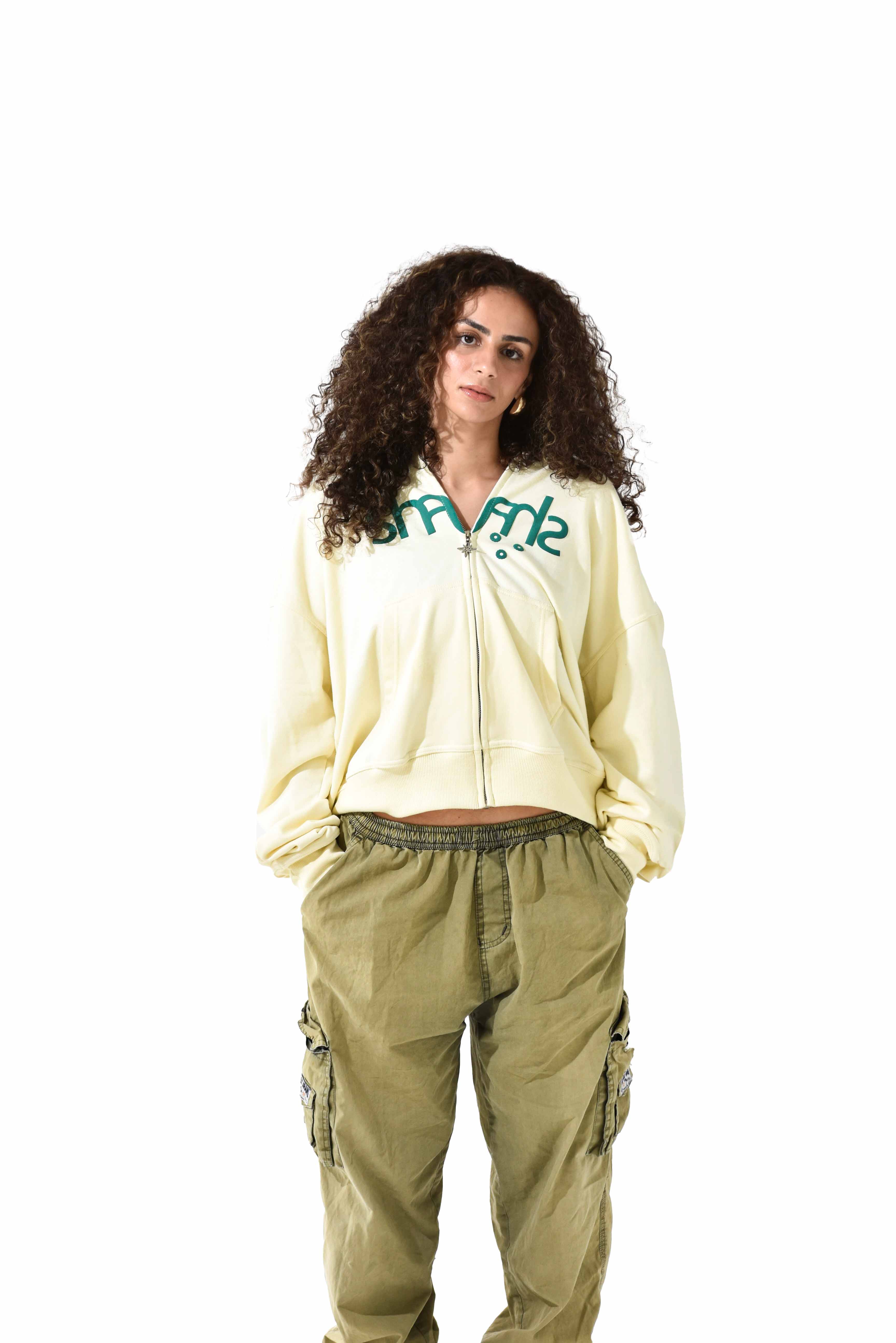 "SUN" Zip-Up Hoodie