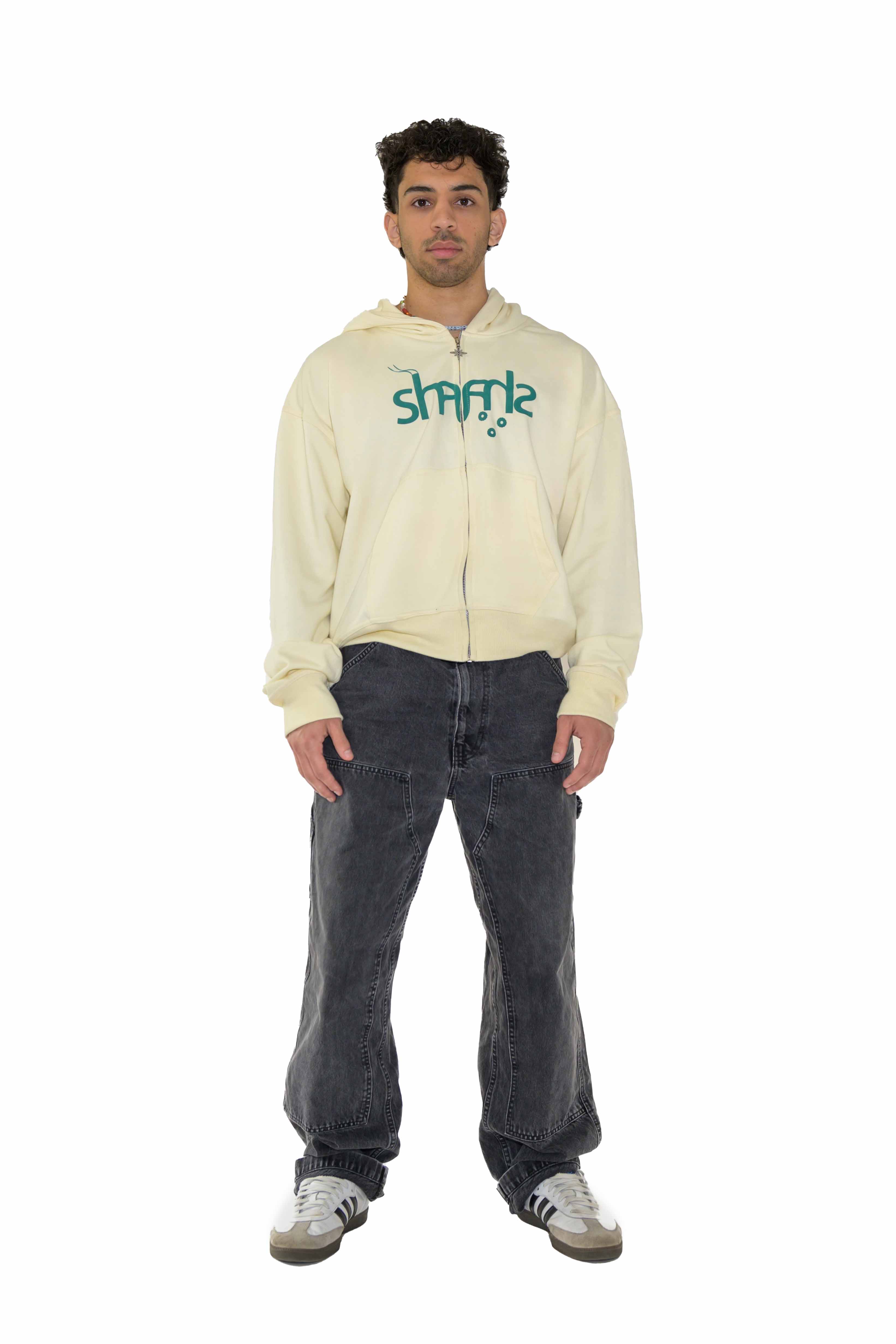 "SUN" Zip-Up Hoodie