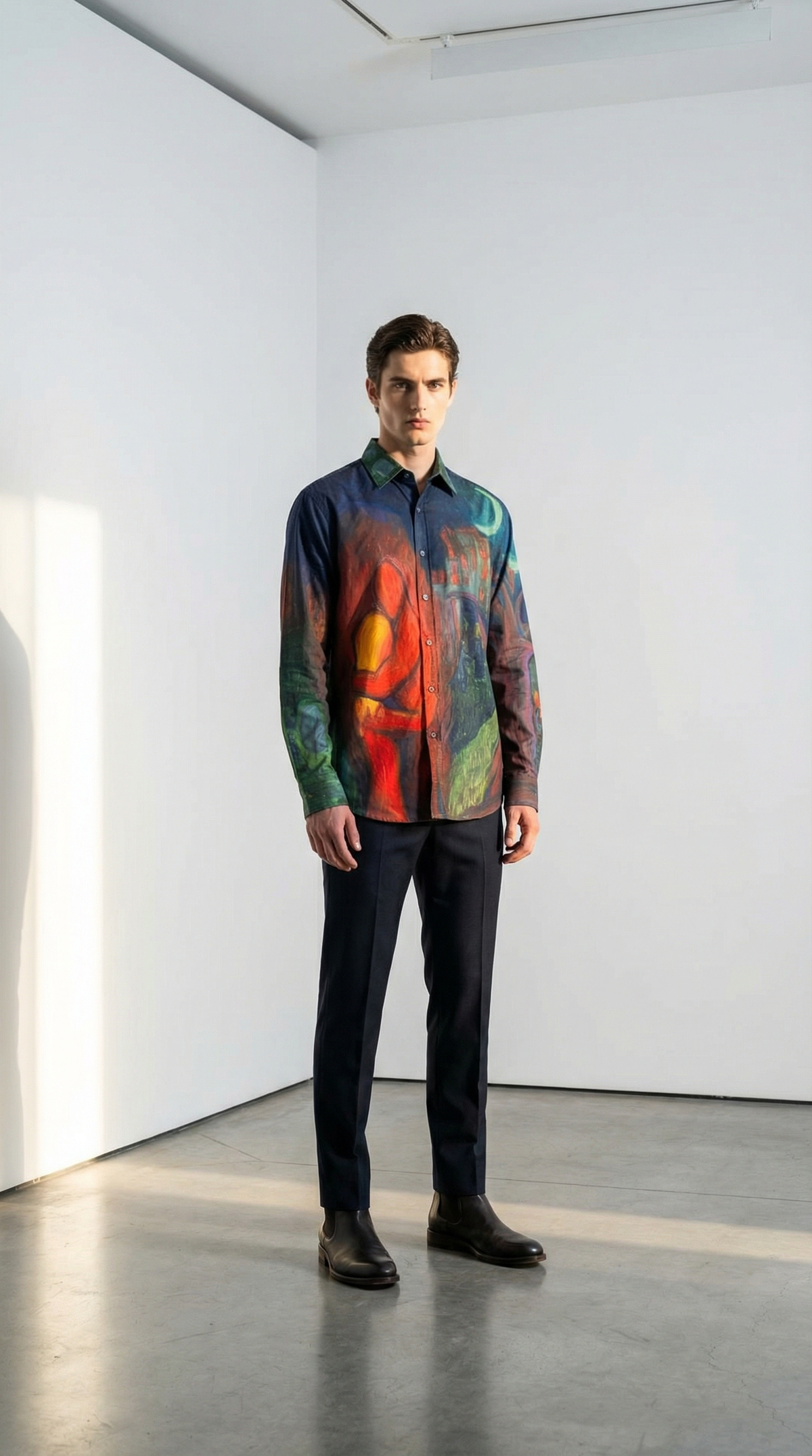 Burning Night Shirt — Burning Night editorial 2 