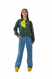 "MOON" Zip-Up Hoodie - 1