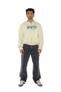"SUN" Zip-Up Hoodie - 4
