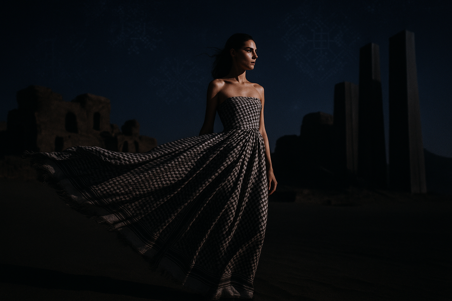 Burning Night Shirt — Editorial